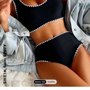 2 new SHEIN swim suits size 12 one price.